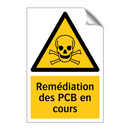 Remédiation des PCB en cours