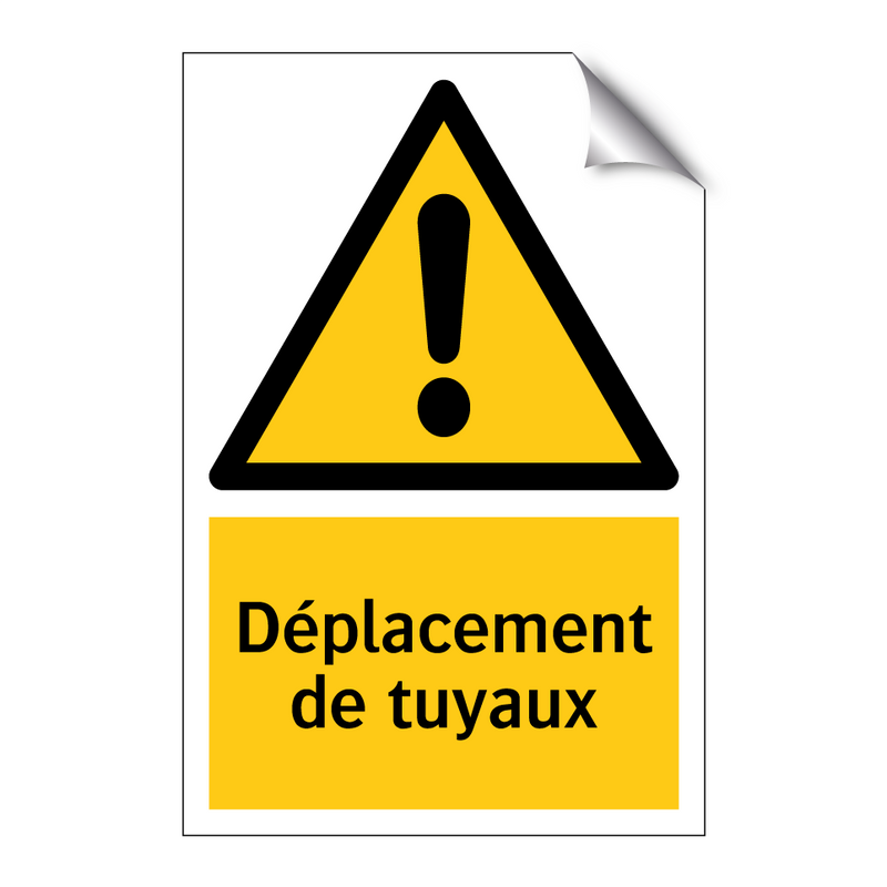 Déplacement de tuyaux