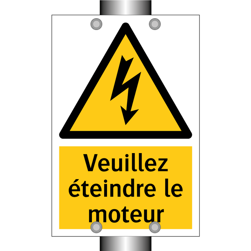 Veuillez éteindre le moteur