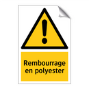 Rembourrage en polyester