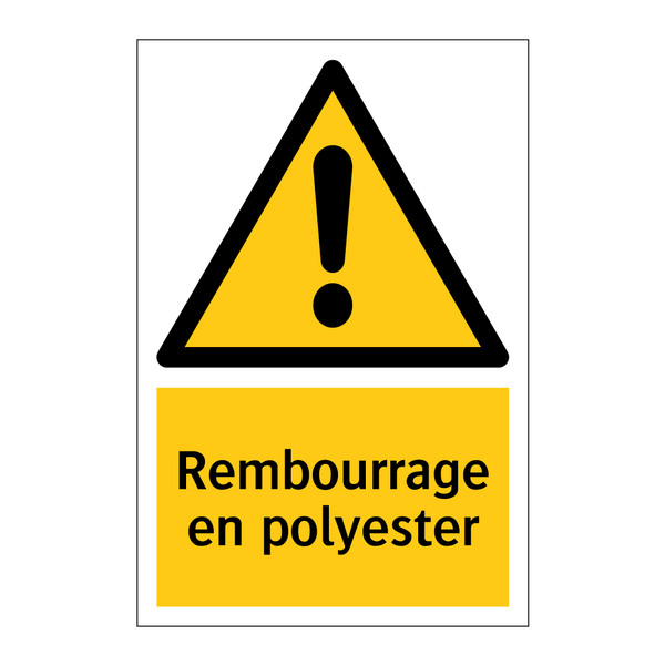 Rembourrage en polyester