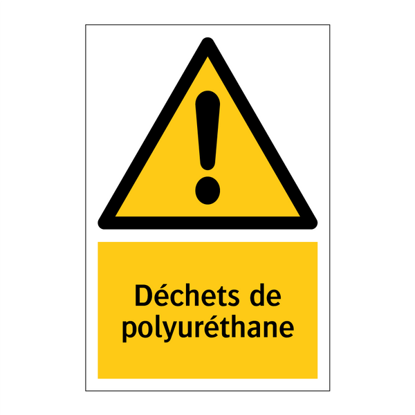 Déchets de polyuréthane