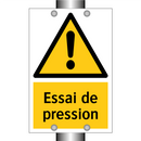 Essai de pression