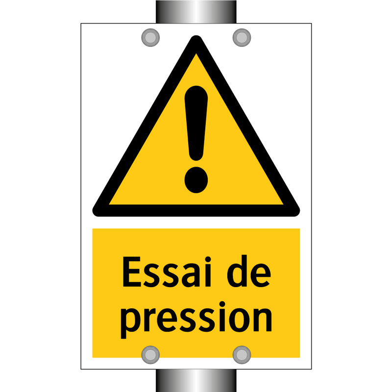 Essai de pression