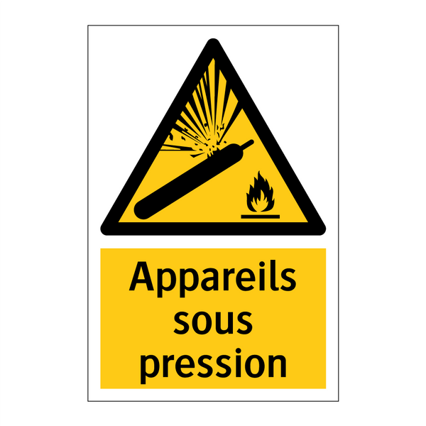 Appareils sous pression