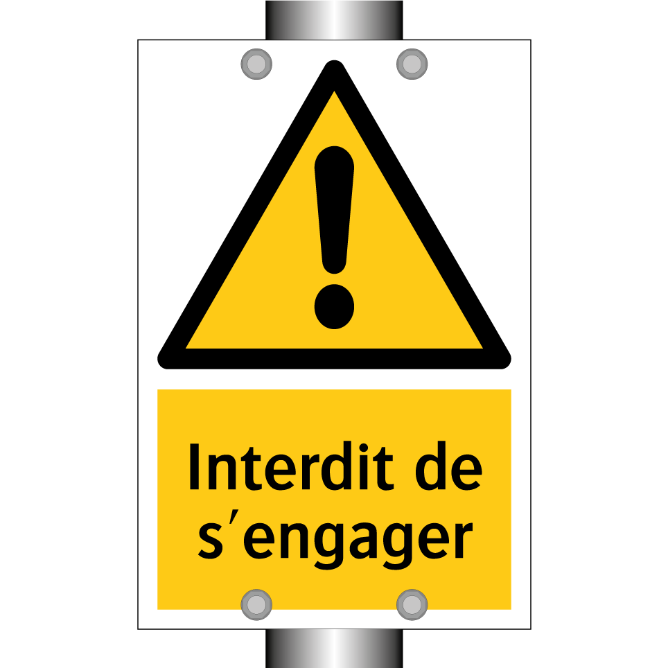Interdit de s'engager