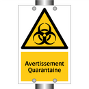 Avertissement Quarantaine