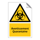Avertissement Quarantaine