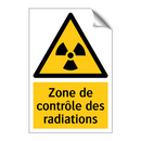 Zone de contrôle des radiations
