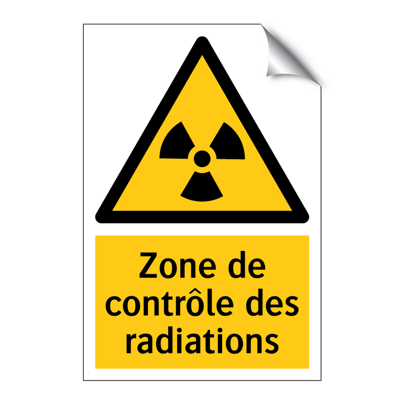 Zone de contrôle des radiations