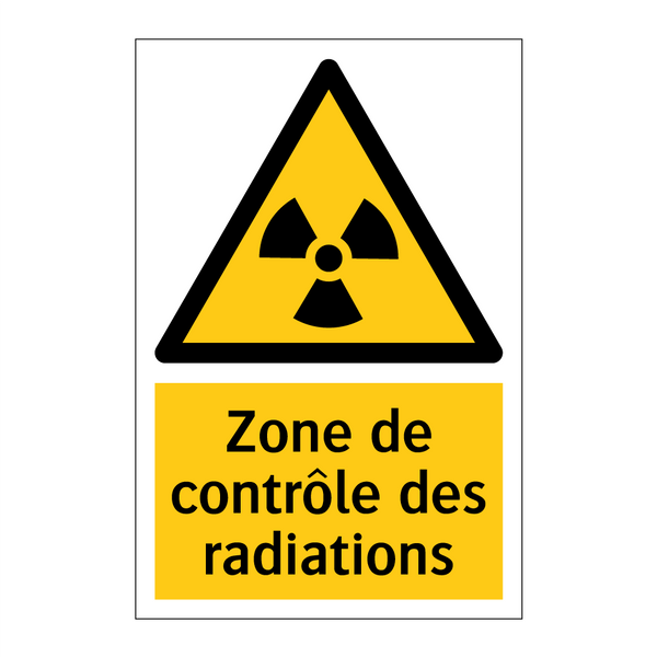 Zone de contrôle des radiations