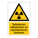 Substances radioactives ou rayonnements ionisants