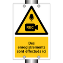 Des enregistrements sont effectués ici