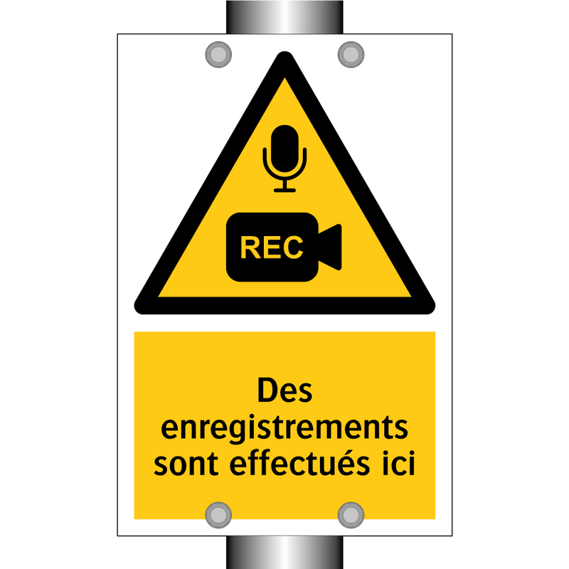 Des enregistrements sont effectués ici