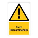 Porte télécommandée