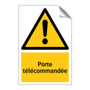 Porte télécommandée