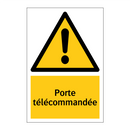 Porte télécommandée