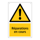 Réparations en cours