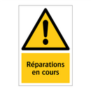 Réparations en cours
