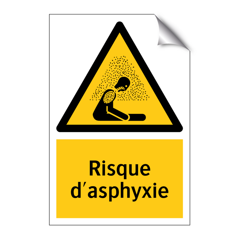 Risque d'asphyxie