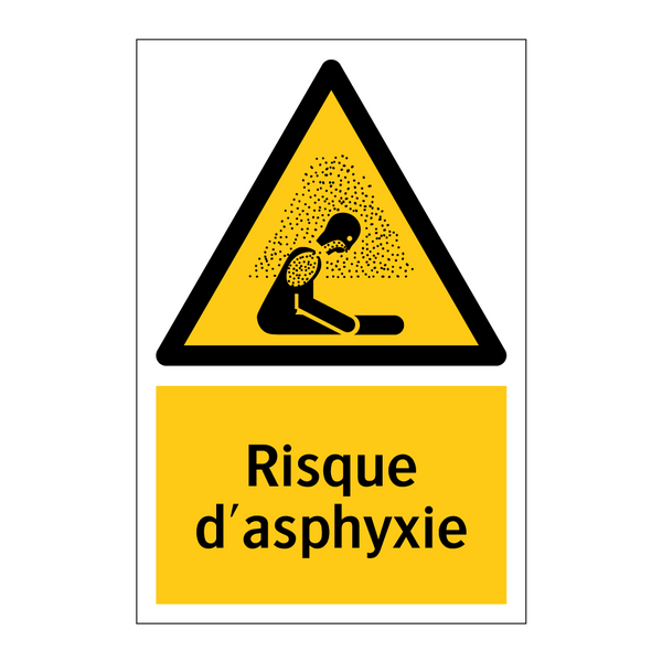 Risque d'asphyxie