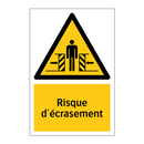 Risque d'écrasement