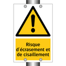 Risque d'écrasement et de cisaillement
