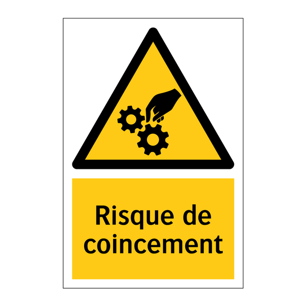 Risque de coincement
