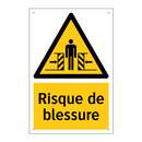 Risque de blessure
