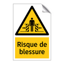 Risque de blessure