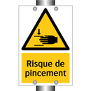 Risque de pincement