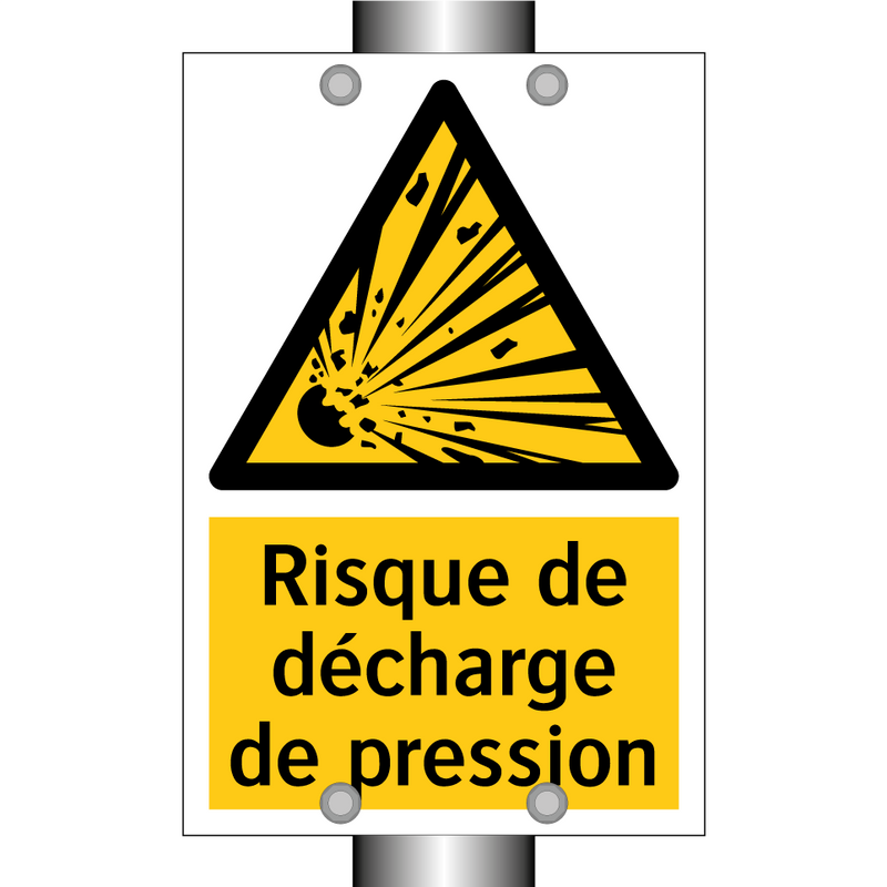 Risque de décharge de pression