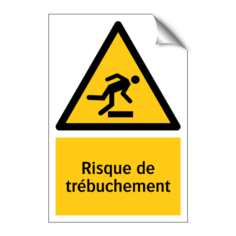 Risque de trébuchement
