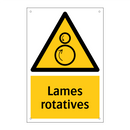 Lames rotatives