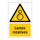 Lames rotatives