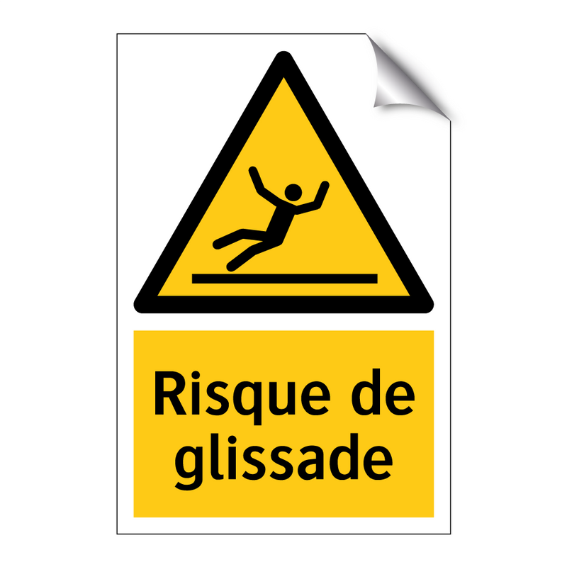 Risque de glissade