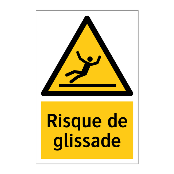 Risque de glissade