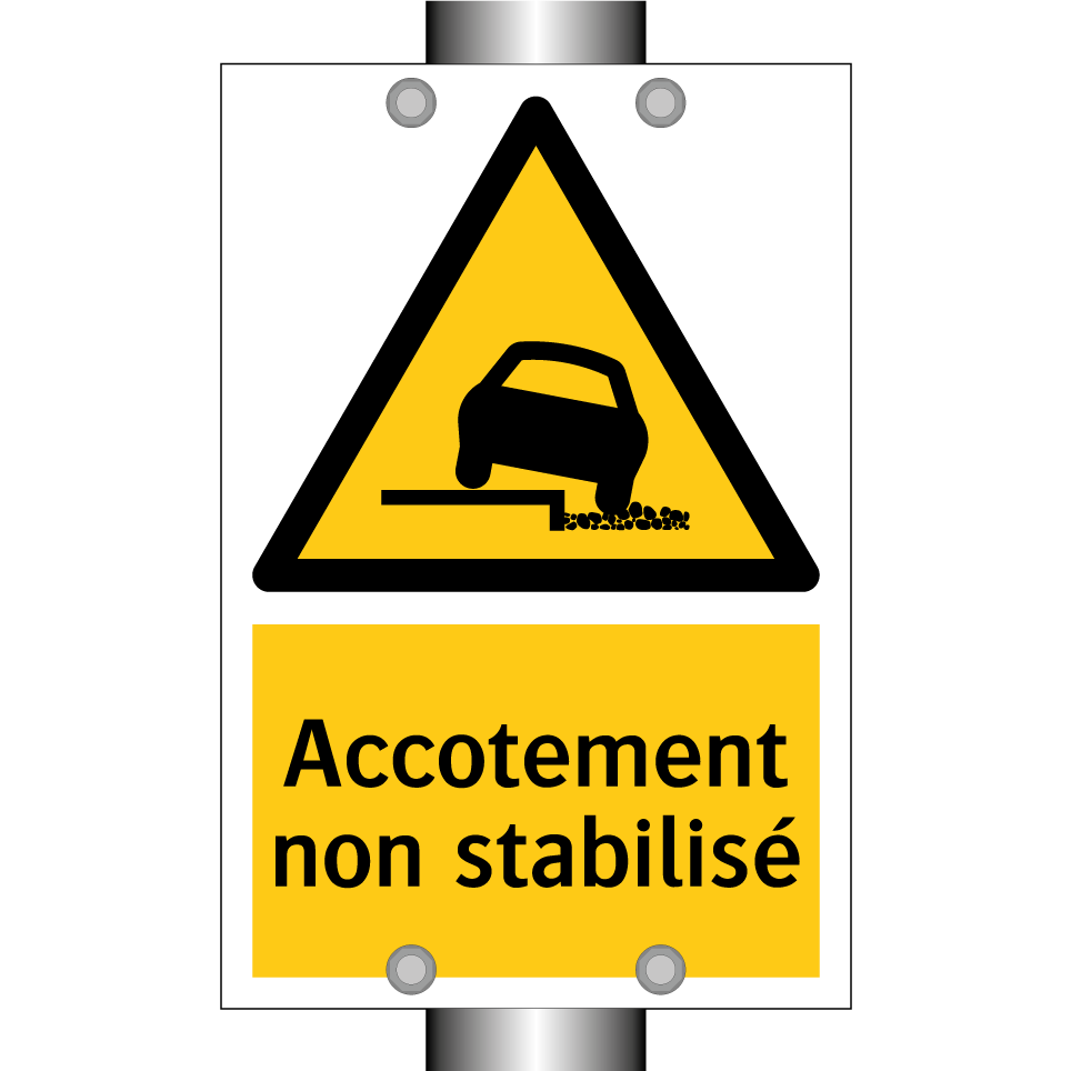 Accotement non stabilisé