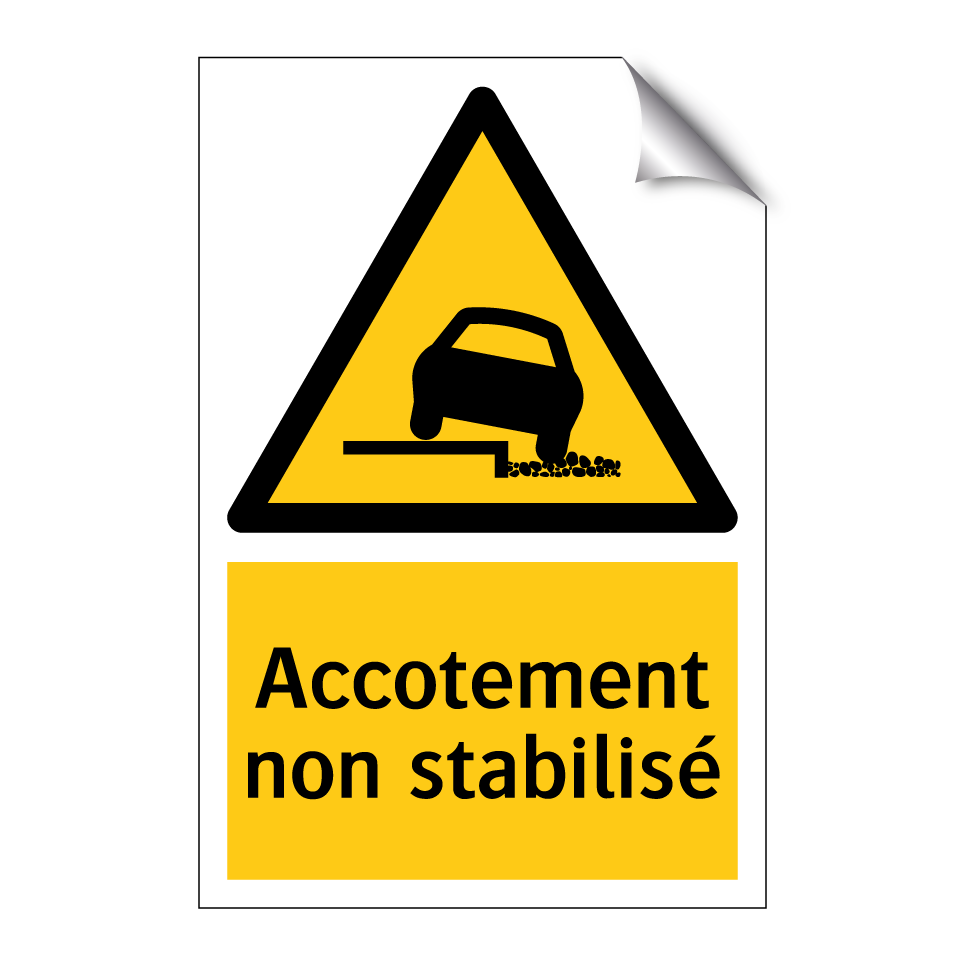 Accotement non stabilisé