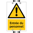 Entrée du personnel