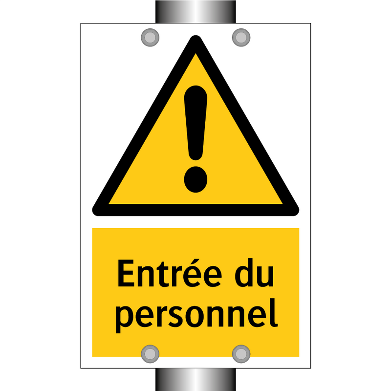 Entrée du personnel