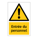 Entrée du personnel