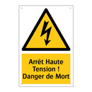 Arrêt Haute Tension ! Danger de Mort