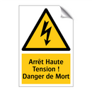 Arrêt Haute Tension ! Danger de Mort