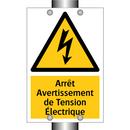 Arrêt Avertissement de Tension Électrique