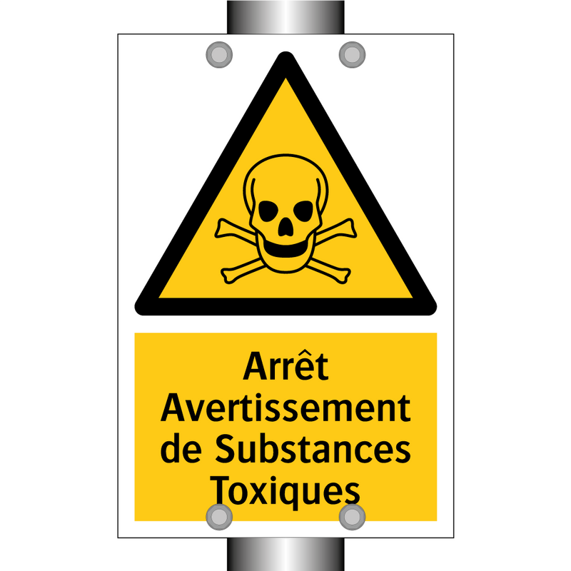 Arrêt Avertissement de Substances Toxiques