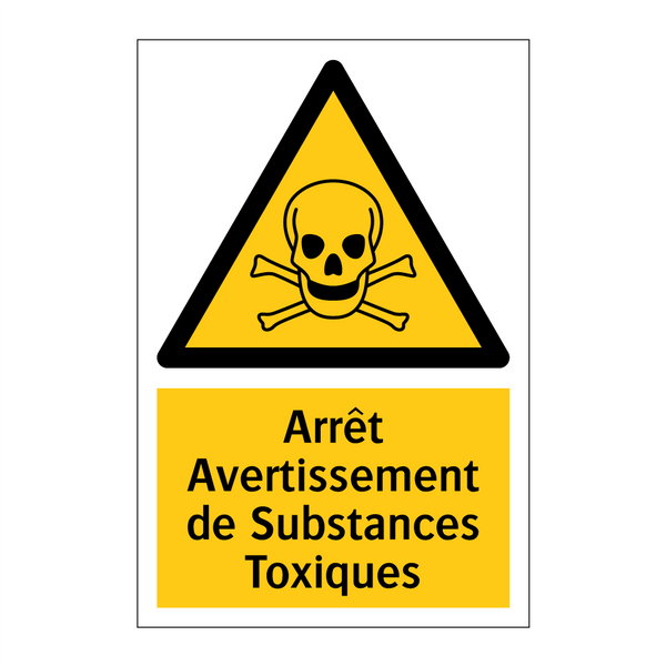 Arrêt Avertissement de Substances Toxiques