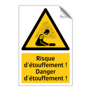 Risque d'étouffement ! Danger d'étouffement !