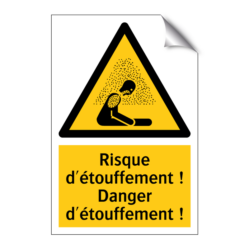 Risque d'étouffement ! Danger d'étouffement !