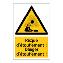 Risque d'étouffement ! Danger d'étouffement !